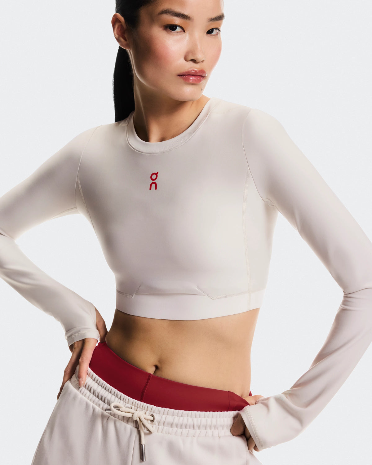 Train Long Sleeve Crop Year of the Horse