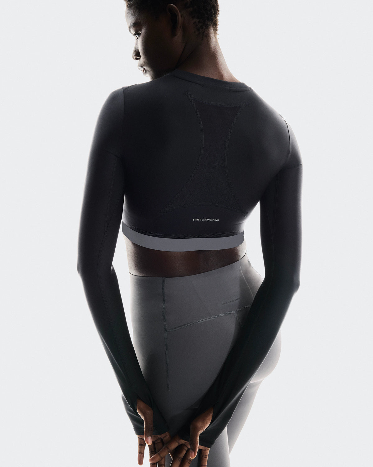Train Long Sleeve Crop