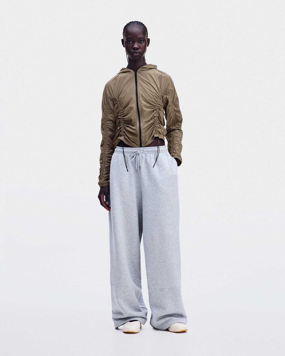 Ruched Lightweight Jacket