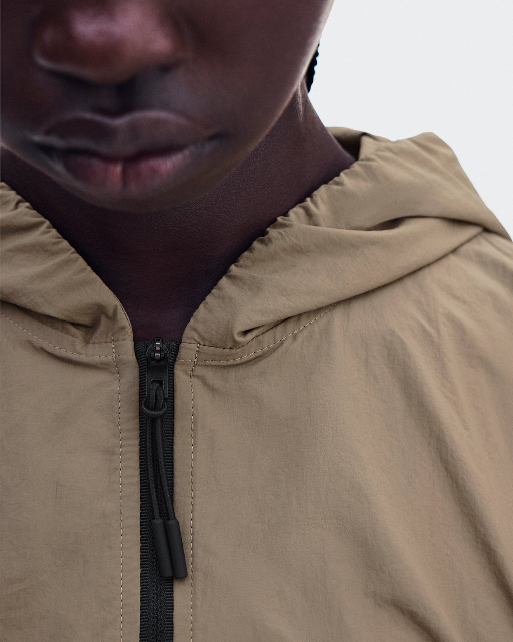 Ruched Lightweight Jacket